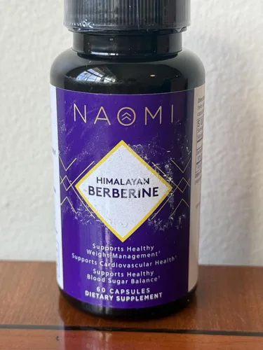 Miniatura 8 de NAOMI Himalayan Berberine 500mg – Apoya la función metabólica saludable y un perfil lipídico equilibrado – HIMABERB® patentado, berberina HCl 97%