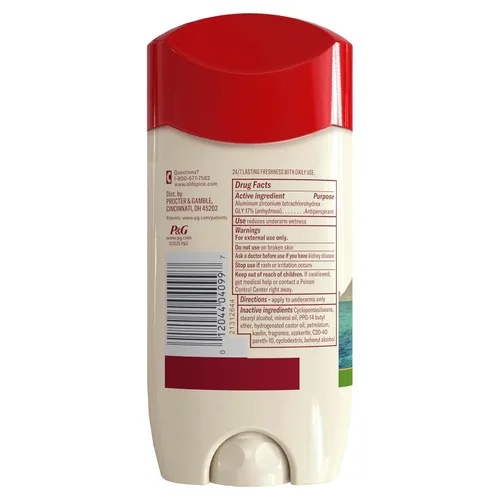 Miniatura 10 de Old Spice Fresher Collection - Desodorante y antitranspirante para hombre, aroma Fiyi, 3.4 onzas