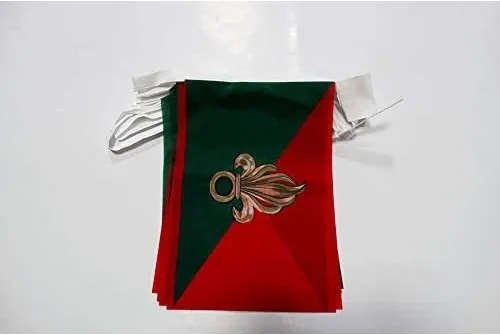 Miniatura 12 de AZ FLAG Señal marítima internacional 42.7 ft BUNTING Flag 40 banderas 9'' x 6'' - Banderas de cuerda del alfabeto náutico 5.9 x 8.3 in