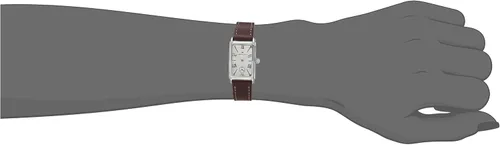 Miniatura 5 de Hamilton Reloj American Classic Ardmore Reloj suizo de cuarzo de 0.736 in x 1.063 in, esfera plateada, correa de cuero rosa (modelo H11221814)