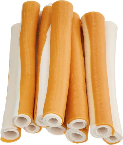 Miniatura 5 de Wonder Bound Palitos de golosinas para perros con sabor a pollo, 12 unidades, sin piel cruda, masticables de salud dental para control de placa
