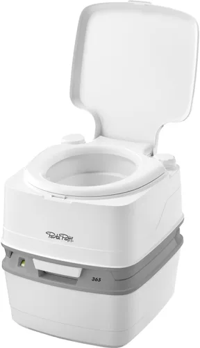 Porta Potti Thetford Porta Potti 365 Inodoro portátil (para autocaravanas, barcos, acampada, furgonetas, camiones, atención sanitaria) 92820, Blanco
