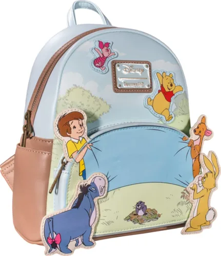 Miniatura 4 de Loungefly Disney Winnie the Poof - Bolso de hombro con doble correa para mujer Multi