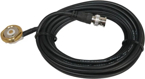 Miniatura 3 de Tram® Kit de antena de montaje en tronco/agujero del escáner con conector BNC-macho
