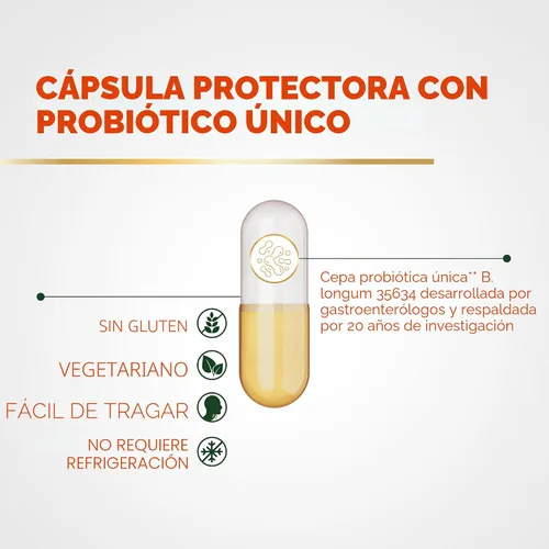 Miniatura 4 de Align Probióticos, fórmula profesional, probióticos para mujeres y hombres, probióticos para la salud digestiva, cápsulas probióticas para hombres