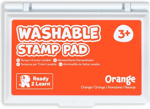 Miniatura 11 de READY 2 LEARN Almohadilla de sello lavable para niños, verde, almohadilla de tinta no tóxica para sellos, resistente a la decoloración, para decorar