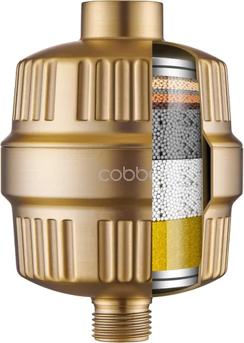 Cobbe HD HEAVY DUTY Filtro de ducha de alto rendimiento – Filtro para cabezal de ducha de 99% de eliminación para agua dura, metales pesados, cloro