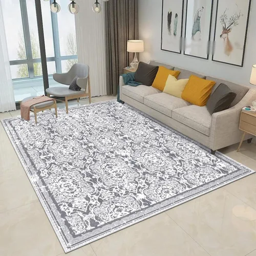 Miniatura 84 de Vaukki - Alfombra de pasillo, suave y peluda, alfombra antideslizante lavable, para lavandería, cocina, granja, baño, entrada y dormitorio