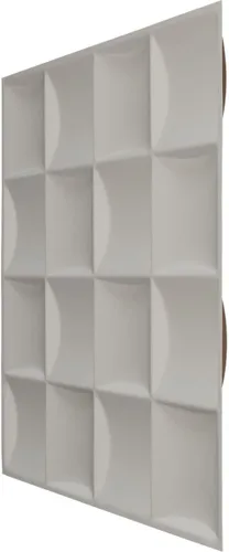 Miniatura 4 de Ekena Millwork 19 5/8 pulgadas de ancho x 19 5/8 pulgadas de alto, Baile EnduraWall decorativo 3D, óxido metálico envejecido