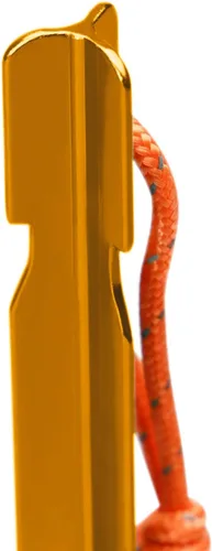 Miniatura 6 de Grassman Paquete de 16 estacas para tienda de campaña, estacas de aluminio 7075, clavijas de tierra ligeras y resistentes, estacas de metal Naranja