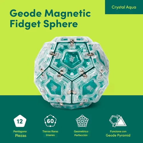 Miniatura 2 de Speks Geode - Juguete magnético antiestrés, juguete de escritorio sensorial para adultos y adolescentes de 14 años en adelante, regalo