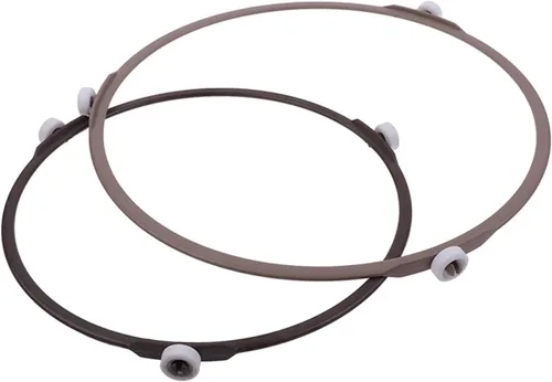 Miniatura 2 de 2PCS Microwave Oven Turntable Bracket Circle Rotating Ring Support Roller Glass Base Plate Tray Holder Stand(17.8cm)