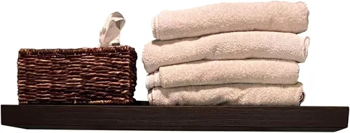 Miniatura 19 de joelsantiques Estantes flotantes de madera de 24 pulgadas para pared, 24 x 10 x 2 pulgadas, madera natural maciza de alta gama, soporte resistente