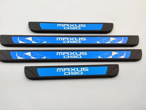 Miniatura 2 de Protector de rasguños para umbral de puerta de automóvil, para LDV MAXUS D90 2017-2022, accesorios para piezas de automóvil, cubierta de plástico