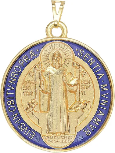 Miniatura 2 de Intercession Medalla de color de San Benito