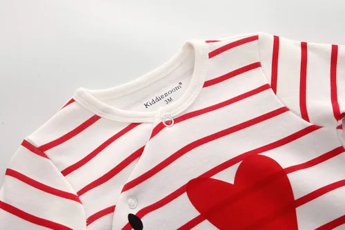 Miniatura 2 de Kiddiezoom - Body unisex para recién nacido con texto I Love Mummy I Love Daddy 2