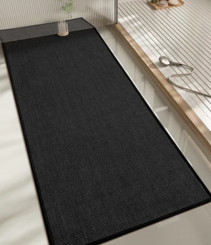 Miniatura 44 de chakme Alfombras de Baño 24x17, Alfombra de Baño Ultra Delgada Antideslizante Pequeña de Secado Rápido Absorbente para Piso de Baño