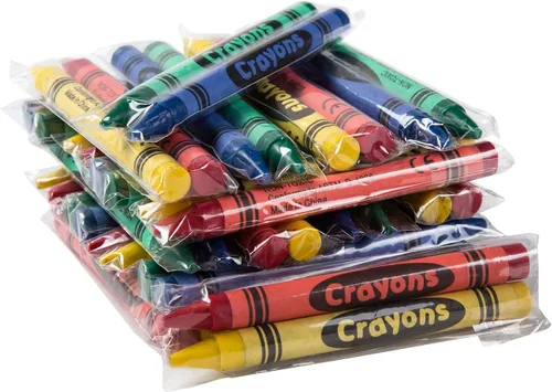 Miniatura 4 de AmerCare Royal - Crayones no tóxicos para niños, paquete de 2 unidades, envueltos individualmente, colores surtidos para restaurantes familiares