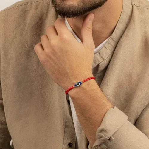 Miniatura 3 de KARMA AND LUCK Pulsera de hilo rojo Fearless Gaze