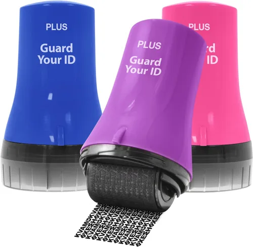 Miniatura 27 de Rodillo avanzado para prevención de robo de identidad y protección de privacidad personal de Guard Your ID, azul, estándar