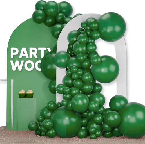 Miniatura 41 de PartyWoo Globos azul marino, 120 piezas de diferentes tamaños de 18, 12, 10, 5 pulgadas, kit de arco de globos azul oscuro guirnalda para Azul-z90