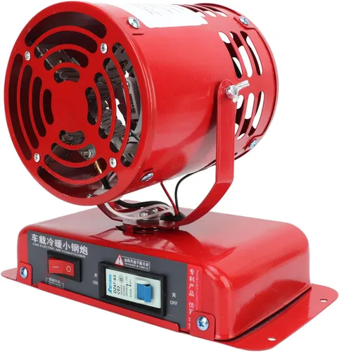 Miniatura 10 de Descongelador y desempañador portátil para parabrisas de coche - Ventilador de enfriamiento de 1200 W de doble modo con desempañado instantáneo