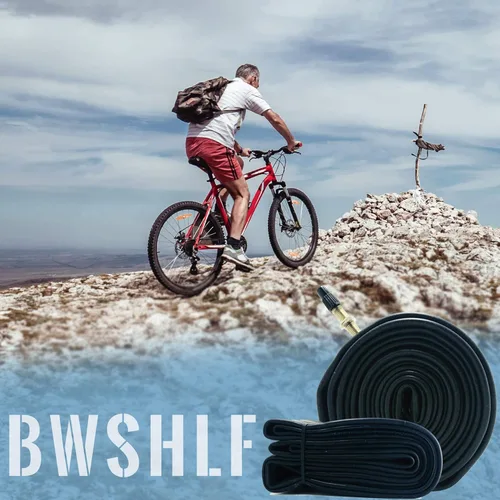 Miniatura 6 de BWSHLF Tubo de bicicleta de 26/27.5/29 pulgadas, válvula Schrader de 1.378 in, tubo interior de bicicleta de montaña (paquete de 4)