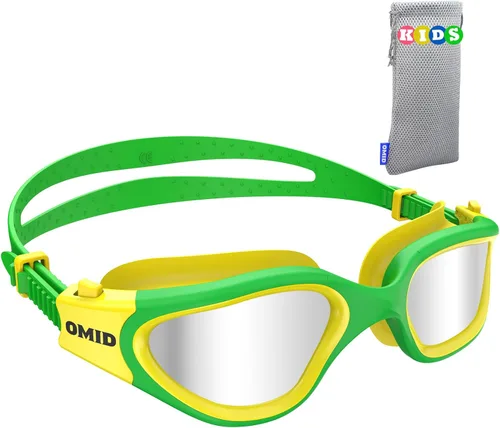 Miniatura 23 de OMID Kids Swim Goggles, P2mini Polarized Swimming Goggles Comfortable for Age 6-14