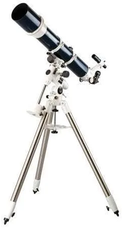 Miniatura 2 de Celestron Omni XLT 120 Telescopio refractor - Refractor de mano con recubrimientos ópticos XLT - Montaje ecuatorial alemán manual con círculos