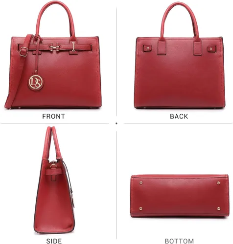 Miniatura 3 de Dasein Bolsos de mano con correa larga para mujer, con asa superior, con correa larga