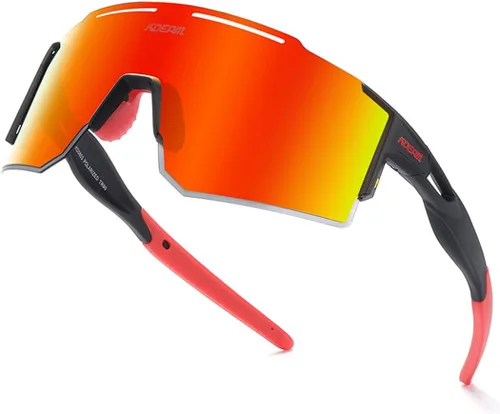 Miniatura 16 de Gafas de sol polarizadas deportivas para hombres y mujeres, jóvenes y niños. Gafas de sol para béisbol y sóftbol, para ciclismo y correr C17