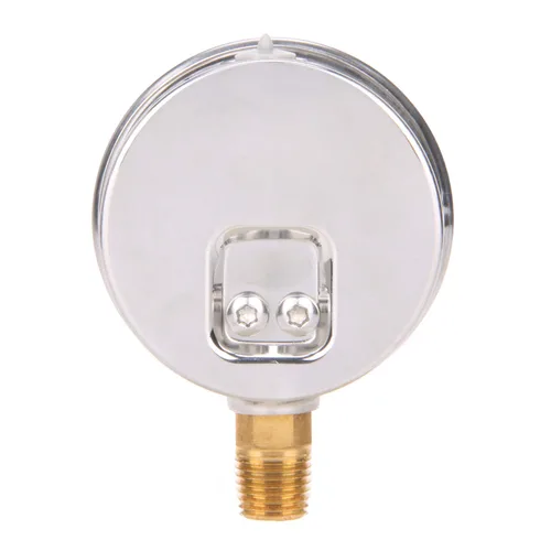 Miniatura 5 de MEASUREMAN Tridicator, Termomanómetro, 2-1/2 Pulgadas, Llenado de Aceite de Silicona, 0-160 psi/30-250 °F, Caja de Acero Inoxidable, Manómetro