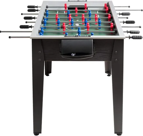 Miniatura 9 de Giantex - Mesa de futbolín de 48 pulgadas, mesa de juego de fútbol de madera con balones, adecuada para 4 jugadores, mesa de fútbol