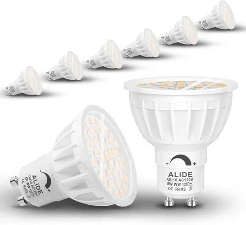 Miniatura 14 de ALIDE Bombillas LED verdes MR16 GU5.3 de 5 W, 20 W, 35 W, 50 W, equivalente a halógeno, 12 V de bajo voltaje MR16, focos LED verdes para paisajes al