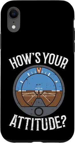 Miniatura 25 de Hows Your Attitude Funny Altitude Aviation Humor Pilot Gift Case for iPhone 17