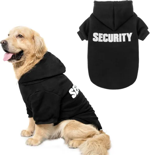 Miniatura 24 de SCENEREAL Sudadera de seguridad con capucha para perros grandes, medianos y pequeños, para niños y niñas, disfraz de perro suave con agujero para #1