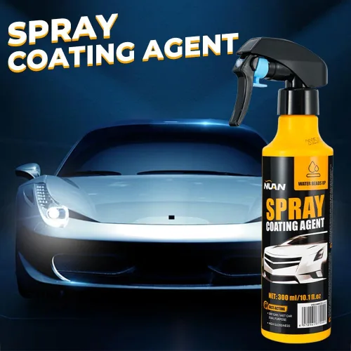 Miniatura 8 de NUAN 2-Pack Nano recubrimiento cerámico hidrofóbico, kit de aerosol de revestimiento para coche de 300ml, protección de pintura automotriz fácil