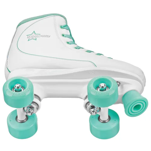 Miniatura 3 de Roller Derby Roller Star 600 Patines para Mujer - Blanco/Menta - Talla 08 Blanco/Verde menta
