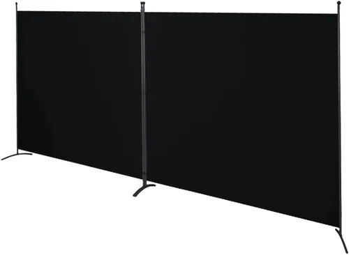 Miniatura 9 de Steel-AID - Divisor de privacidad de un solo panel – Pantalla de privacidad plegable para oficina, aula, dormitorio, habitación de los niños