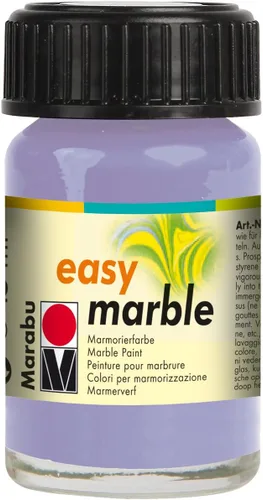 Miniatura 21 de Marabu Mármol fácil, botella de 0.5 fl oz, color 081 amatista (13059039081)