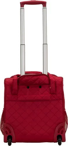 Miniatura 4 de Rockland Melrose - Maleta con ruedas, de porte vertical, para caber debajo del asiento, Rojo), BF31-RED