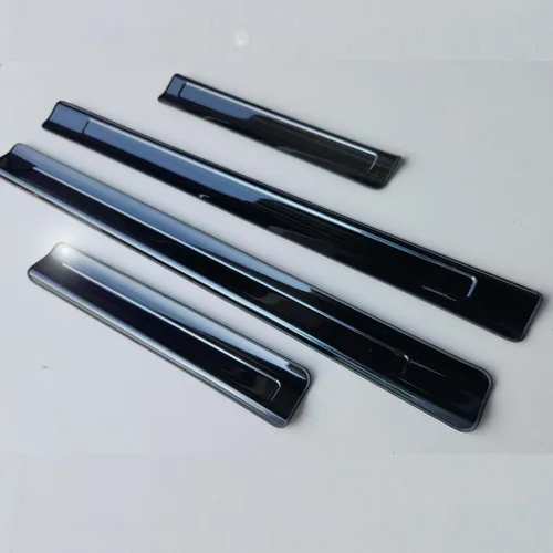 Miniatura 3 de Protector de rasguños para umbral de puerta de acero inoxidable para Ford F-150 F150 2021-2024, accesorios para el interior del automóvil, 4 piezas