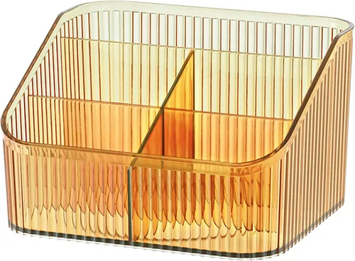 Miniatura 8 de Organizador de maquillaje, caja de almacenamiento de cosméticos, organizador de brochas de maquillaje de gran capacidad, accesorios de tocador