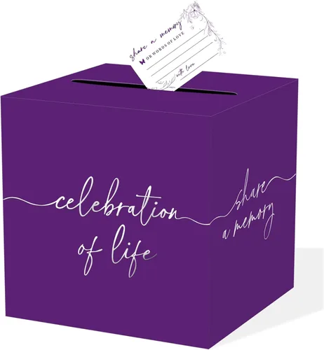 Miniatura 32 de QISOLIY Caja Negra para Tarjetas Cajas de Tarjetas de Boda para Recepción Portador de Caja de Tarjetas de Regalo Caja de Dinero para Graduaciones