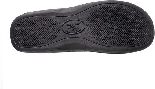 Miniatura 9 de Pantufla Isotoner con talón abierto, con espuma viscoelástica, suela interior y exterior, para hombre