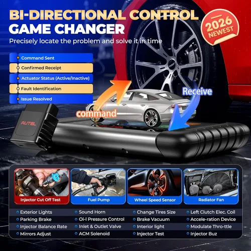 Miniatura 5 de Autel MaxiCheck MX808S-TS, 2023 US Ver of MaxiCOM MK808S-TS MK808Z-TS, Android 11 TPMS Programación Relearn Activate Tool, Bidireccional