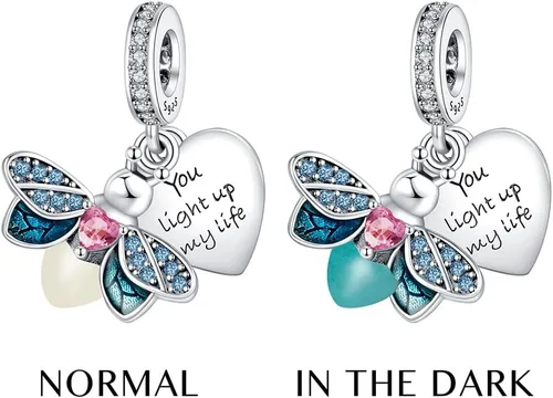 Miniatura 2 de Charms for Bracelets Family Friends Love Mom Baby Home Flower Dog 925 Sterling Silver Dangle Necklaces Gifts for Women Girls