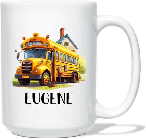Miniatura 21 de Taza de café de avión personalizada con nombre de los niños, taza de café de avión personalizada de 11 onzas y 15 onzas, taza de cerámica blanca