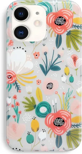 Miniatura 10 de J.west - Funda compatible con iPhone 12/12 Pro de 6.1 pulgadas, elegante y transparente, con estampado de leopardo y guepardo, diseño nacarado