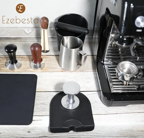 Miniatura 9 de Prensador de mano espresso de doble cara 51mm y 58mm, doble punta, prensa de café molido barista para máquina portafiltro